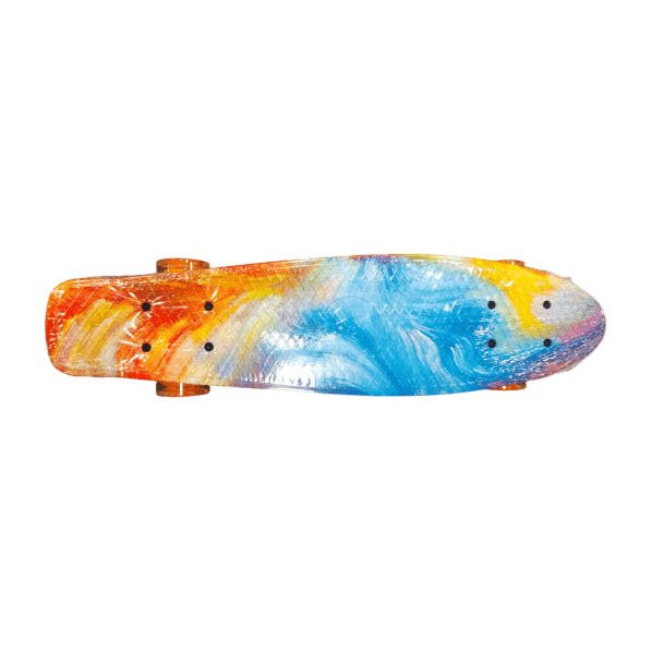 Пенниборд Bavar Fish с led колесами, Краски 2801251