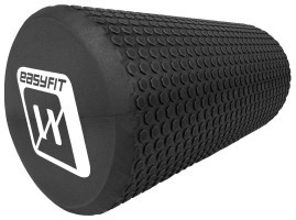 Массажный ролик EasyFit Foam Roller 30 см Черный