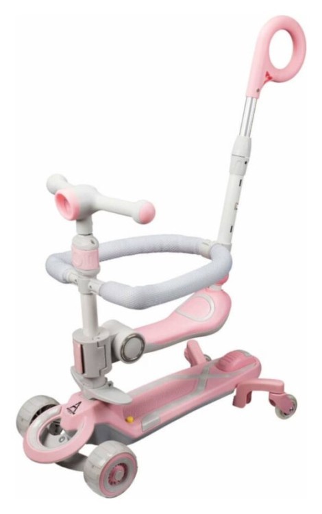 Самокат CITY LINE Baby Care 388, Розовый MRTN_2560