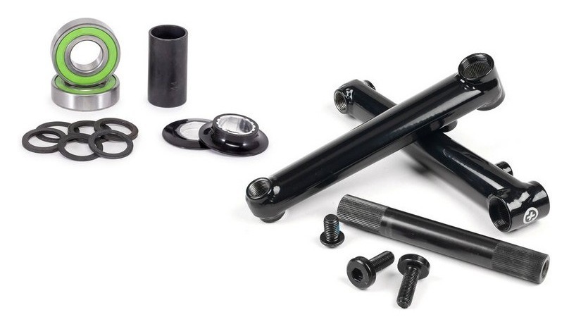 Шатуні велосипедні (комплект) Salt PRO48 165мм Black (15095010717) RCH_19945