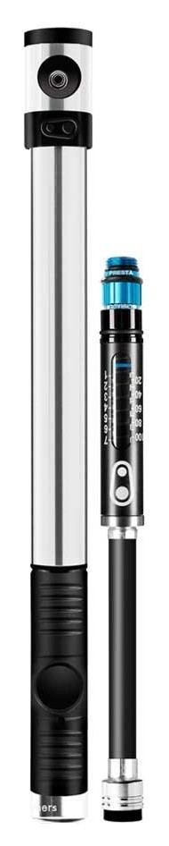 Насос для велосипеда Crankbrothers KLIC HP GAUGE Silver (16114) RCH_19051