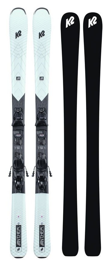 Ліжі гірські комплект K2 ANTHEM 75 W+ERP 10 QKCLK 142см White/grey (10E0408.273.1+10E1015.173.1) RCH_16293