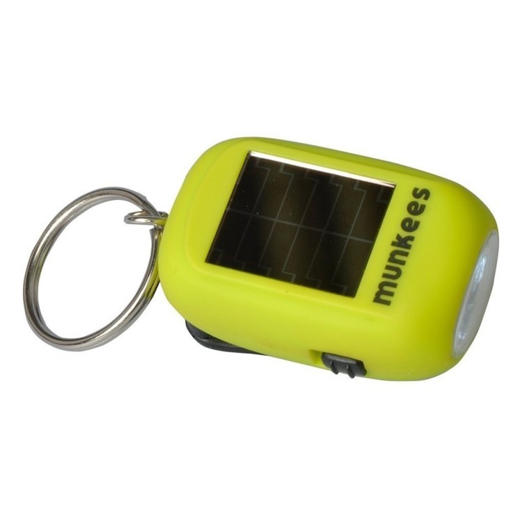 Munkees 1101 брелок-фонарик Mini Solar-Dynamo Flashlight green 1101-GR