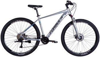 Велосипед AL 29" Formula ZEPHYR 2.0 DD CS рама-19" срiблястий 2025