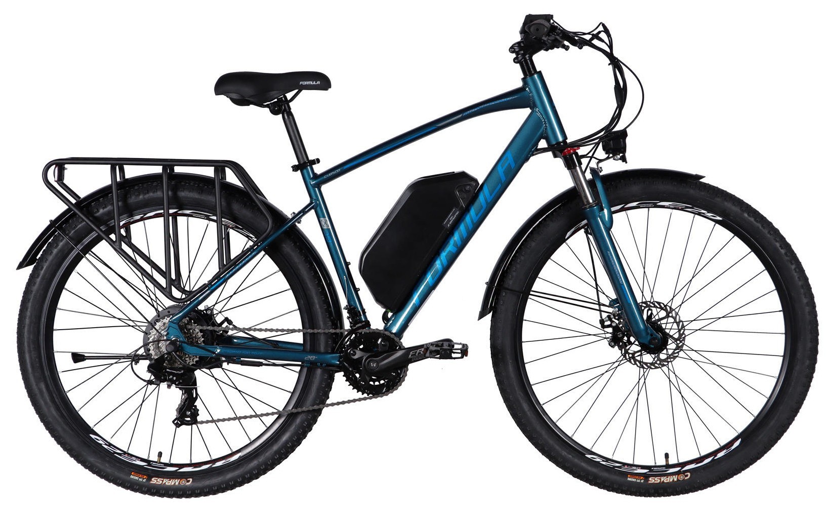 Велосипед з електроприводом 29" AL Formula eCURSOR MAN DD CS рама-19" 48B 17.5А*г 500Вт темно-синій 2026 ELB-FR-29-243