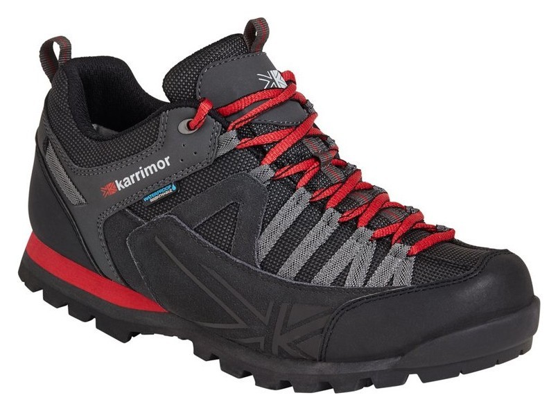 Ботинки трекинговые мужские Karrimor SPIKE LOW 3 WEATHERTITE M 41 (7.0UK) Black/red (K950-BKR) RCH_15905