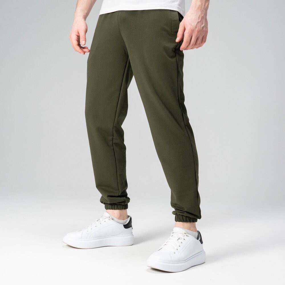 Чоловічі штани джогери з кишенями хакі Pobedov 95 POB_00000005045