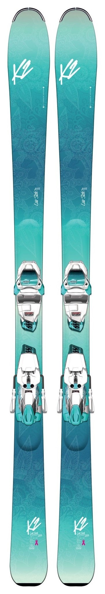 Ліжі гірські (комплект) K2 LUV SICK 80TI+ERC 11 TP TCX 156см Blue/white (10A0400.151.1+10A1002.151.3) O RCH_22176