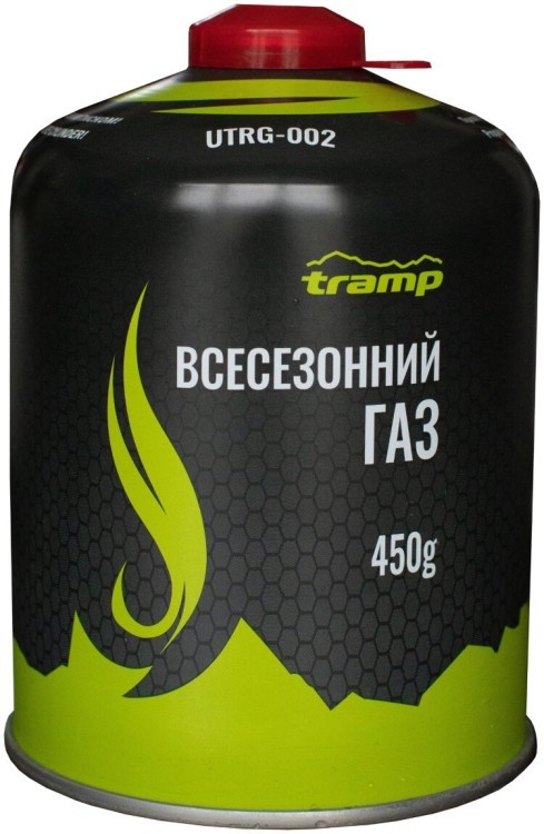 Картридж газовий Tramp різьбовий 450гр UTRG-002 UTRG-002