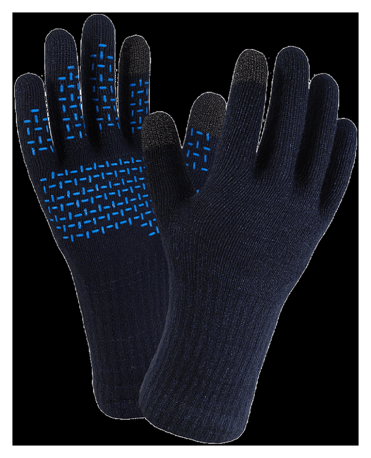 Рукавички водонепроникні Dexshell ThermFit 3.0 Gloves, темно-блакитні, розмір XL FNR_DG12402HTB-XL