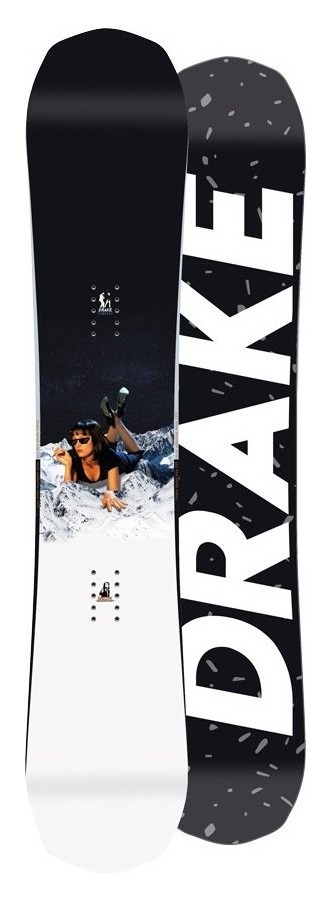 Сноуборд Drake SQUAD WIDE 160 Black/White (76221049) RCH_20260