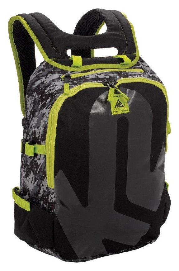 Рюкзак детский для роликовых коньков K2 JR. VARSITY PACK BOYS 10 L Black/grey/lime (3051004) RCH_15568
