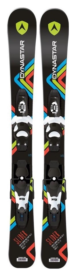 Ліжі гірські для підлітків (комплект) Dynastar SLIDER BABY+TEAM 4 68см Black/multicolor (DAEWV03+FCEA061) RCH_20642