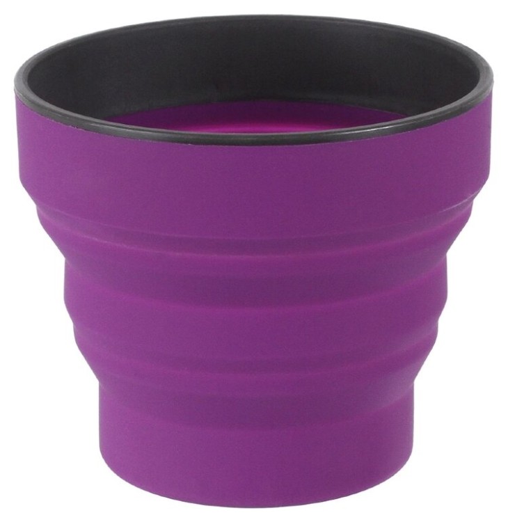 Кружка Lifeventure Silicone Ellipse Mug фиолетовый 75740