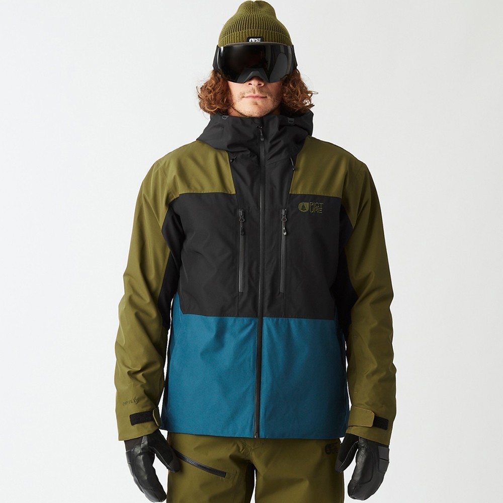 Picture Organic куртка лижна Picture Object 2026 tobacco black L MVT0584A-XXL