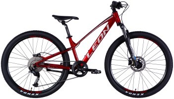 Велосипед AL 26" Leon SUPER JUNIOR ADVENT HDD рама-13" червоний 2025