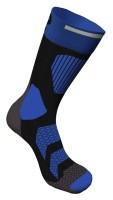 Носки для туризма мужские K2 TECH IN-LINE SKATING 39-42 Black/royal blue (12712)