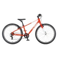 Велосипед KTM WILD CROSS 24" помаранчевий (білий), 2021