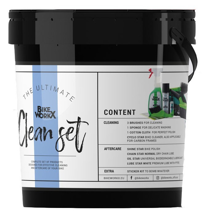 Набір для очищення велосипеда BikeWorkX Clean Set OBOD_CLEANSET