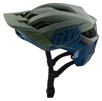 Вело шолом TLD Flowline SE HELMET BADGE [OLIVE/INDIGO] XS/S