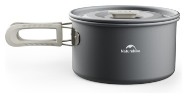 Кастрюля Naturehike CNK2450CF010, 1.7 л, алюминий