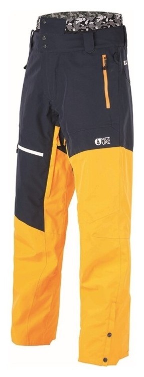 Штаны Picture Organic Alpin 2020 dark blue-yellow MPT087A-S
