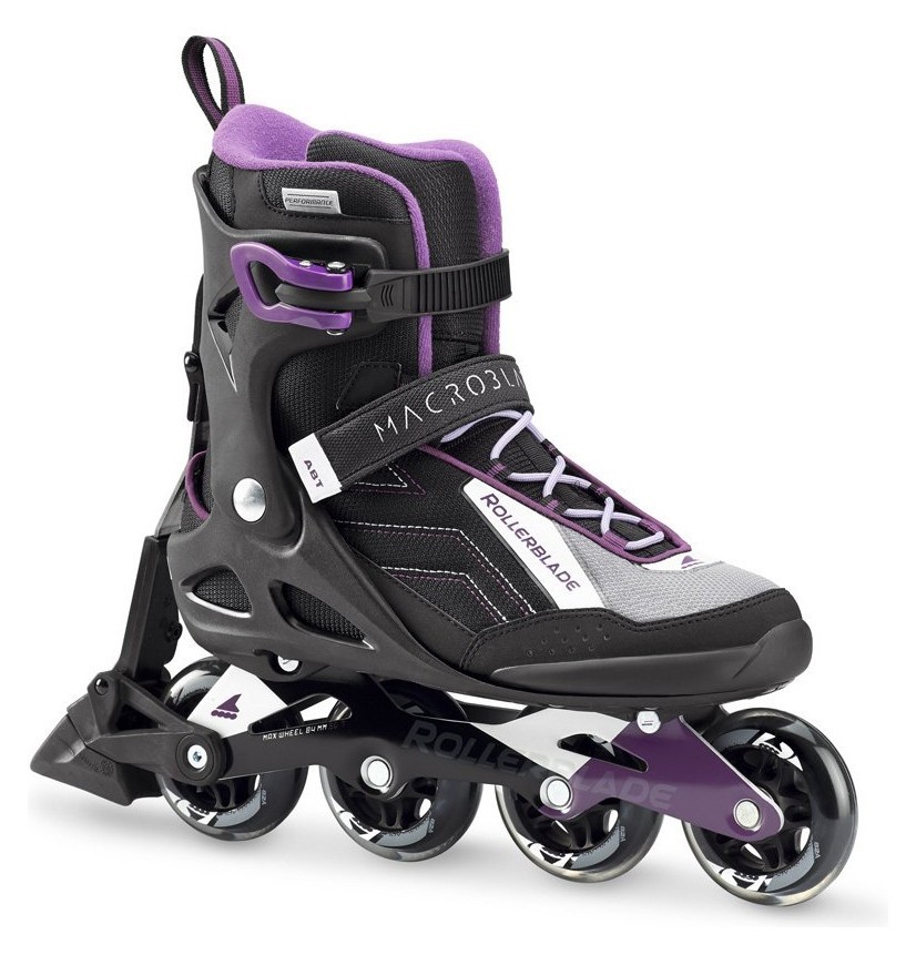 Роликові коньки для дорослих Rollerblade MACROBLADE 80 ABT W 38 (7US) 240мм Black/purple (07734900 N41) RCH_11150