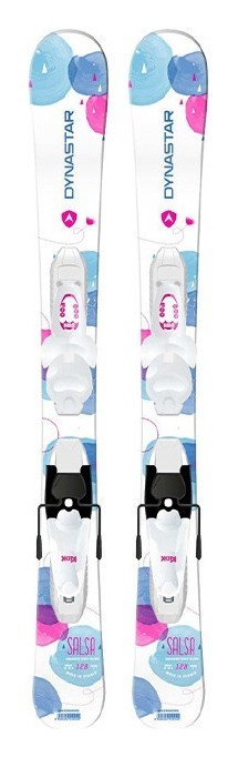 Ліжі гірські для підлітків (комплект) Dynastar SALSA BABY+TEAM 4 68см White/light blue/pink (DAEWV04+FCEA063) RCH_20639