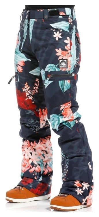 Брюки Rehall Romy для женщин 2022 floral red 60238-5010-M