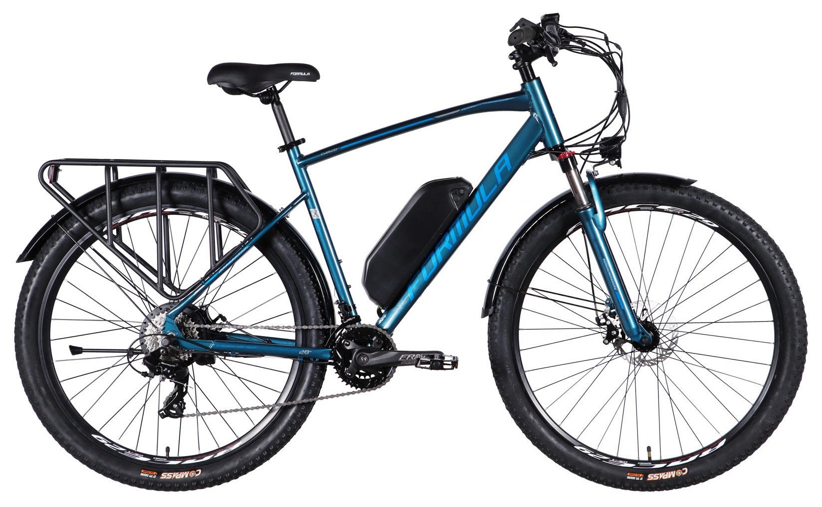 Велосипед з електроприводом 29" AL Formula eCURSOR MAN DD CS рама-21" 48B 13А*г 500Вт темно-синій 2026 ELB-FR-29-245