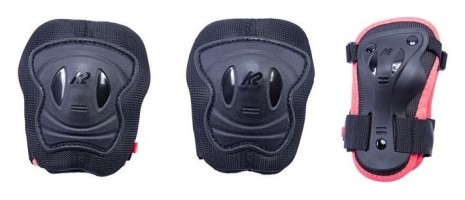 Защитный комплект для роликовых коньков K2 MARLEE PRO PAD SET S Black (30E1410)
