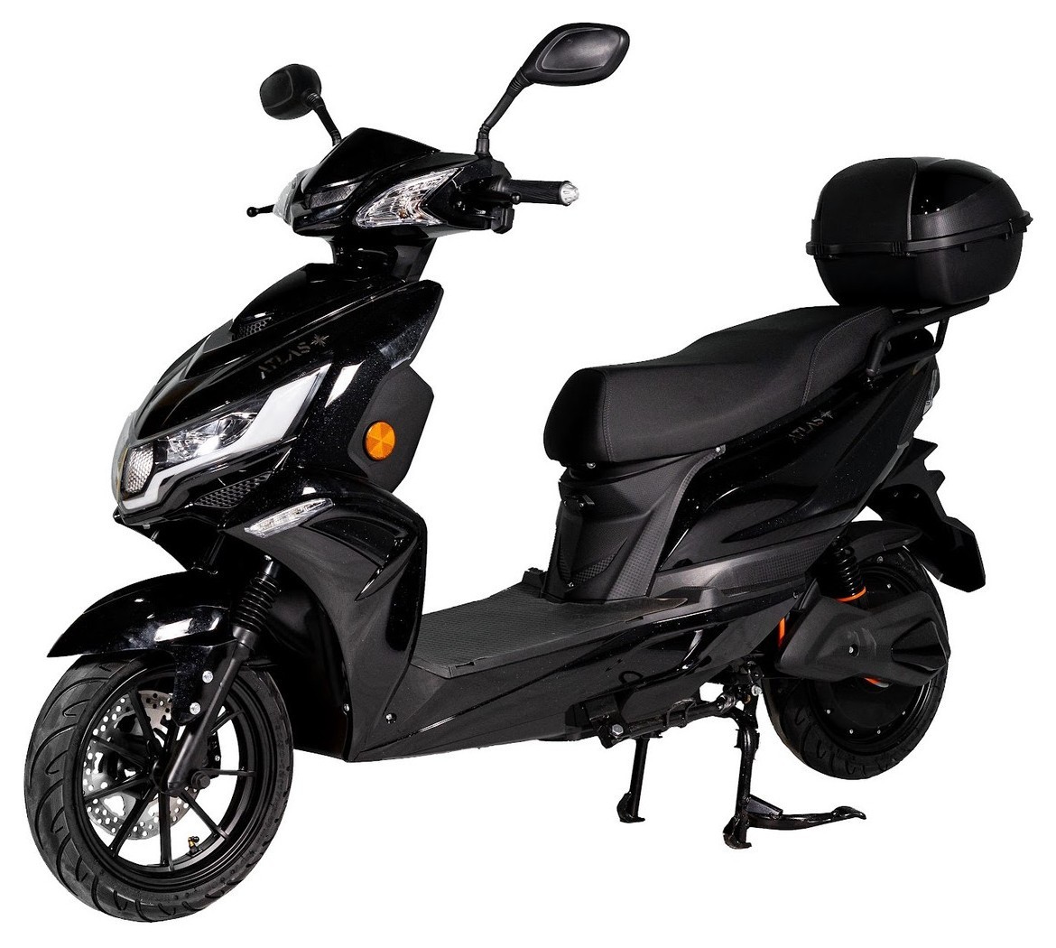 Электроскутер Atlas Eagle Box Plus 2000W Black TOK_4033