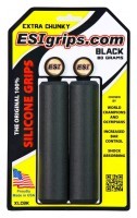Грипсы ESI Extra Chunky Black (черные)