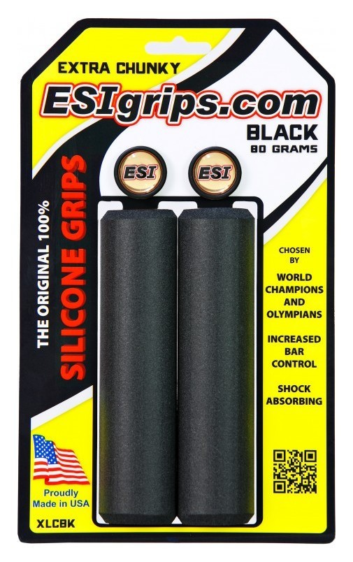 Гріпси ESI Extra Chunky Black (чорні) OBOD_XLCBK