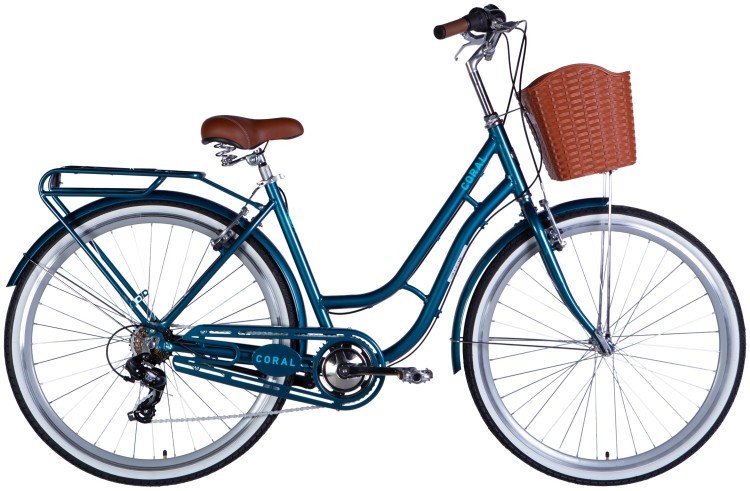 Велосипед AL 28" Dorozhnik CORAL Vbr FR рама-19" темно-бирюзовый 2025 OPS-D-28-533