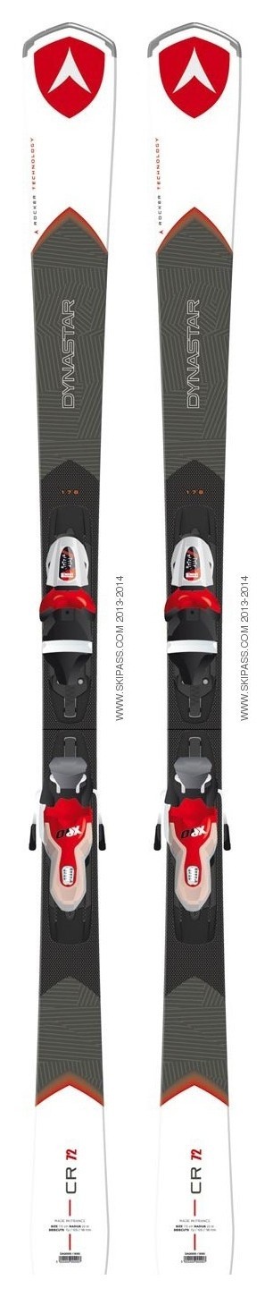 Ліжі гірські (комплект) Dynastar CR 72 ECO+XPress 10 178см Grey/white/red (DACC401+FCCD037) O RCH_20688