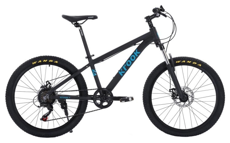 Велосипед 24" Krook 24 2025 чорний SKE-54-73