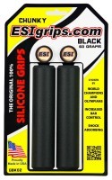 Грипсы ESI Chunky Black (черные)
