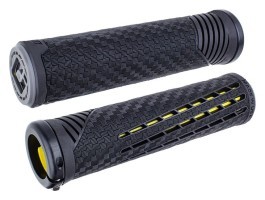 Грипси ODI CF Grip v2.1 Lock-On Black / Yellow
