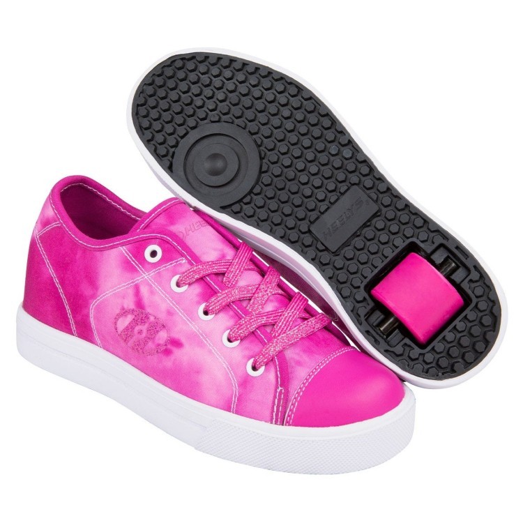 Роликові кросівки Heelys Classic (HE101463) Pink/LT Pink Canvas HLY-G1W-5047