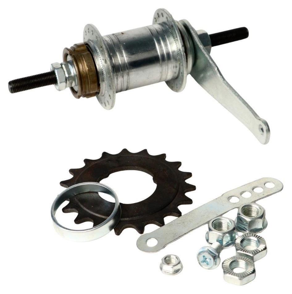 Втулка задня BH Сталь 36H 14G з QR OLD - 110 мм 10*170мм срiблястий VLT PJ-086 HUBR-075