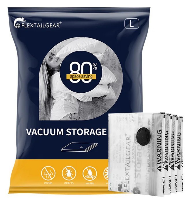 Вакуумні пакети Flextail, розмір S (40х60 см), 4 шт FNR_6971670130394
