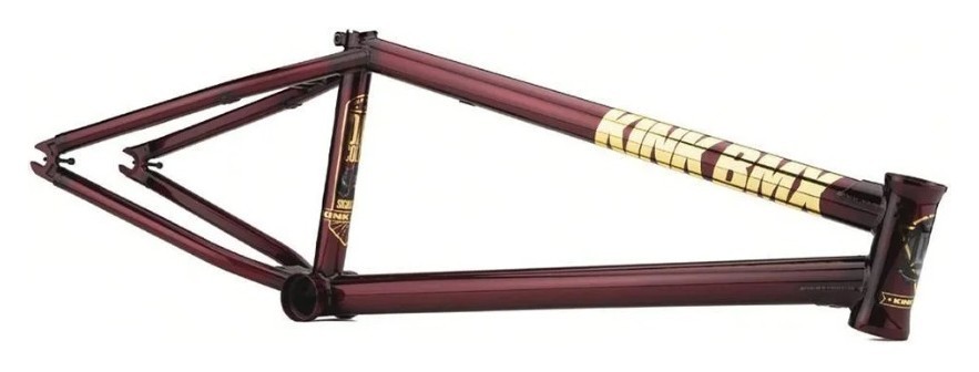 Рама KINK BMX Contender 21 темно-червона VELD_K6025-2100TBDSRD