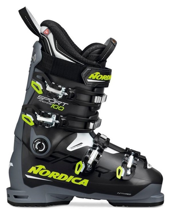 Черевики гірськолижні Nordica SPORTMACHINE 100 41 (265мм) Black/red/white (050R3001-WRH) RCH_17144