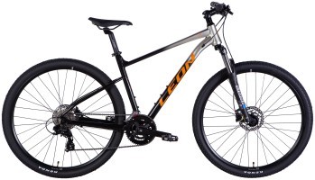 Велосипед AL 29" Leon TN 100 HDD рама-19" срiблястий з чорним 2025