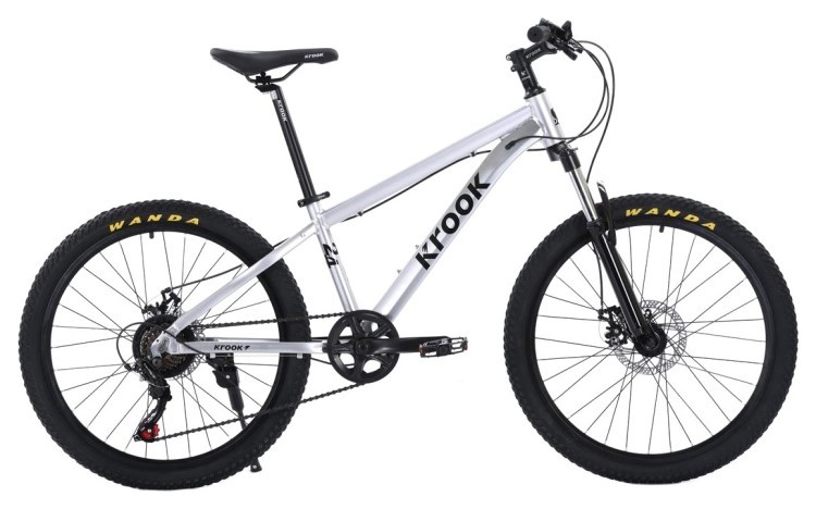 Велосипед 24" Krook 24 2025 сірий SKE-70-30