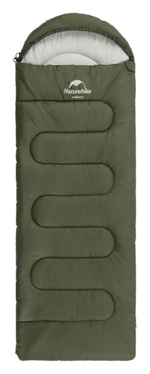 Спальний мішок Naturehike Y150L NH21MSD08, правий, темно-зелений FNR_6975641888765