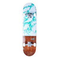 Verb Скейтборд Marble Dip Complete Skateboard 8" - White