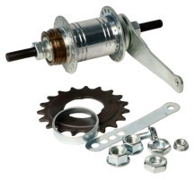 Втулка задня BH Сталь 36H 11G з QR OLD - 110 мм 10*170мм срiблястий VLT PJ-086