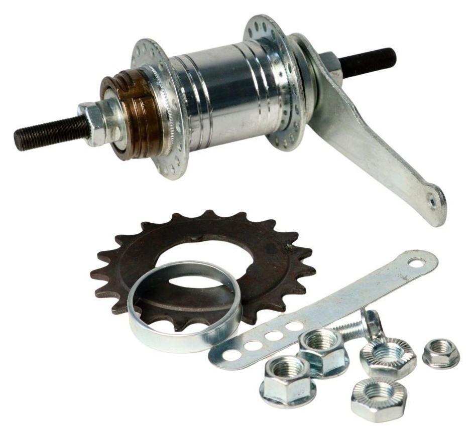 Втулка задня BH Сталь 36H 11G з QR OLD - 110 мм 10*170мм срiблястий VLT PJ-086 HUBR-076